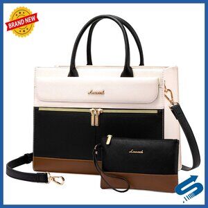 Leather Shoulder Bag Tote Satchel Crossbody Purse with Adjustable Strap